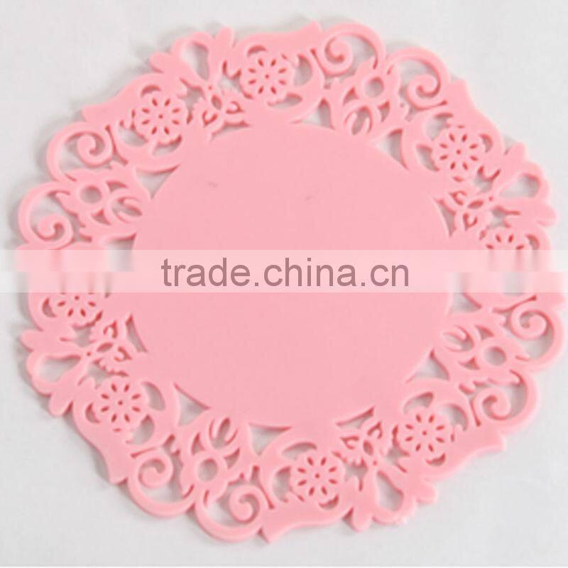 2014 New products PET FELT Carpet For Lace Nonslip Coaster