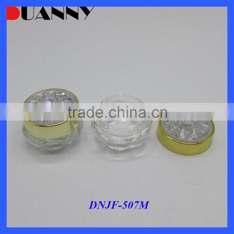 Cosmetic Cream Empty Jar Acrylic Cream Jar Flower Shape Cosmetic Plastic Jar