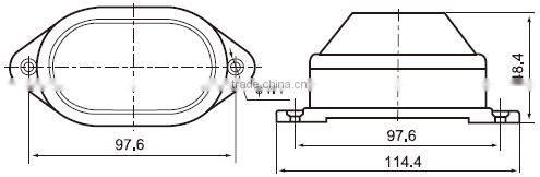 CNTD Most Popular Products High Reliability LED Rotary Warning Light