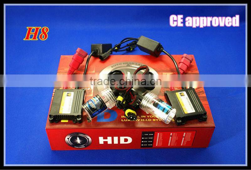 2013 Hottest Sale! Defeilang Real Factory HID xenon converse kit H8 super slim ballast high quality AC/DC 12V 24V 35W 55W