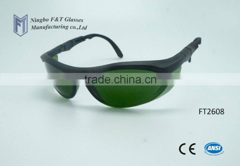 Industrial safety glasses