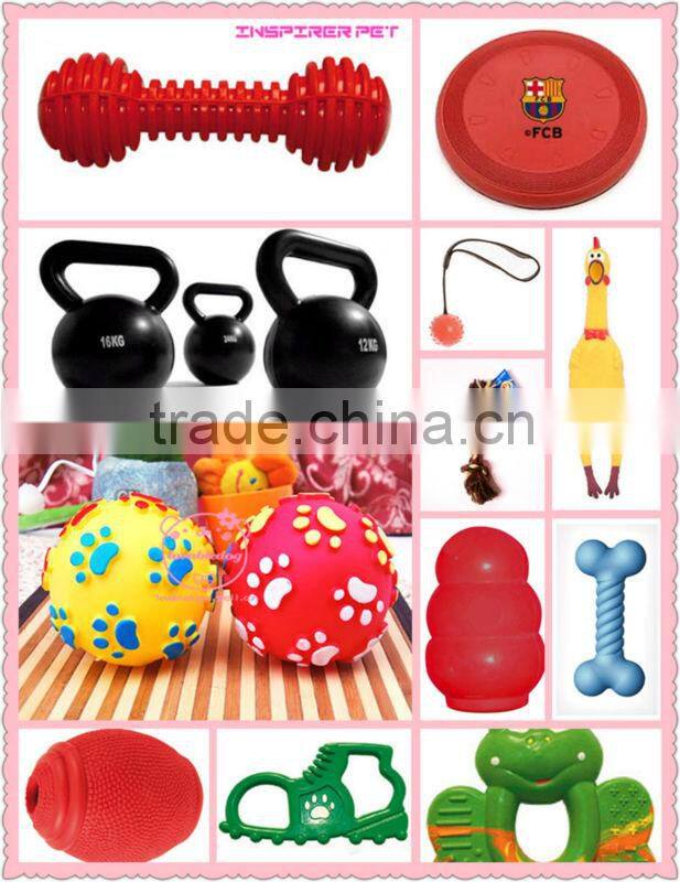Pet Rubber Dog Squeaky Toy