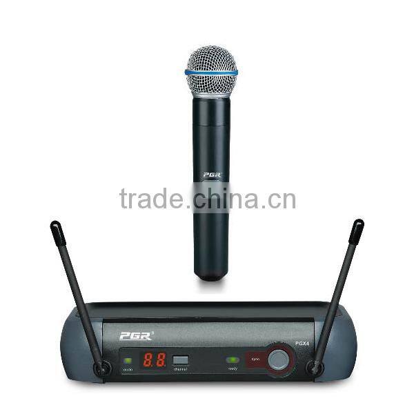 single channel wireless microphone system PGX4