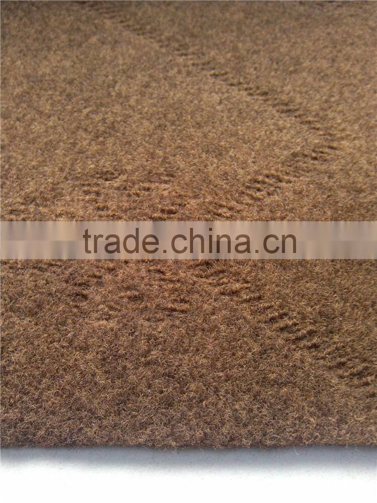 needle punch carpet with one color jacquard nonwoven