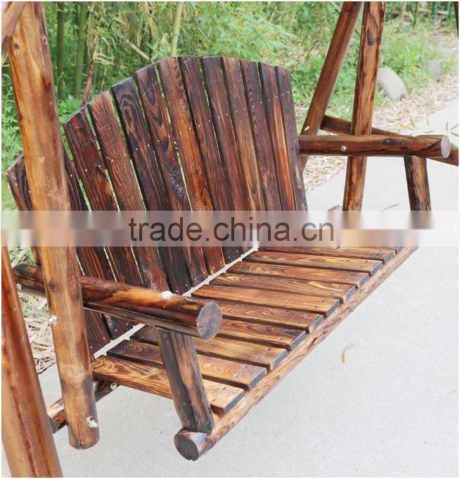 Garden Outdoor Wooden Swing Chair