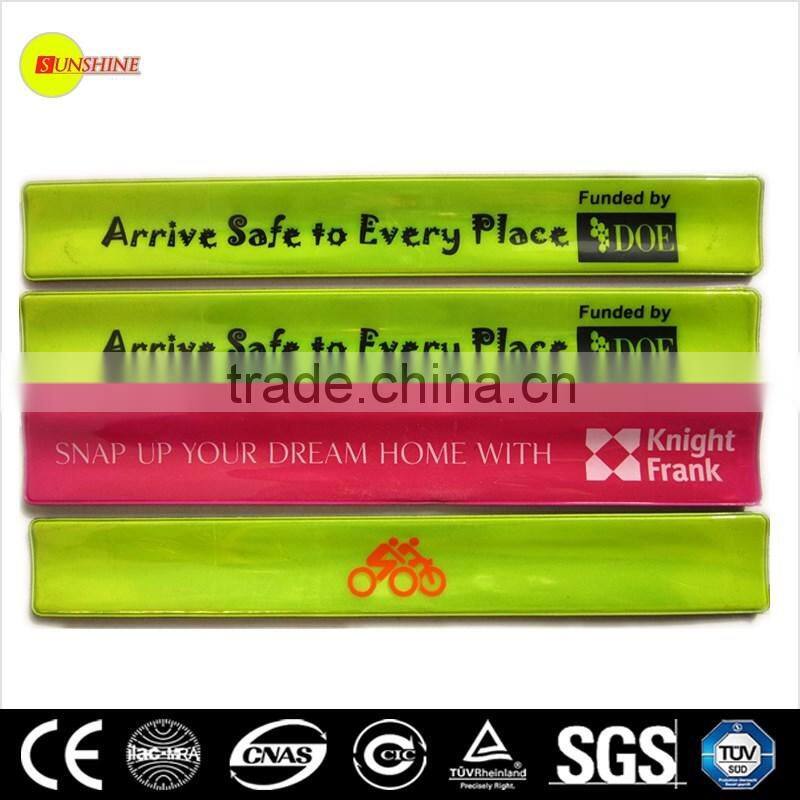 2015 Hot Selling Reflective Snap Bands