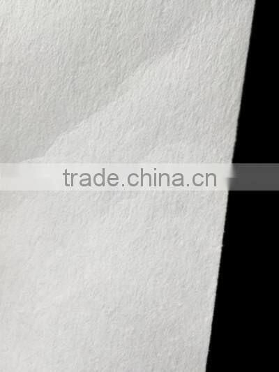 Non-woven 100%polyester material Peru window curtain interlining fabric