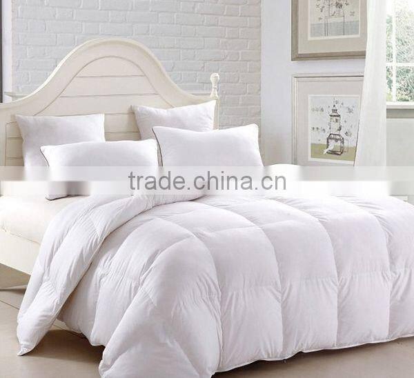 Pink and Cream 80% White Duck Down Comforter