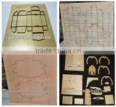 china co2 plywood wooden die board laser cutting machine G1218