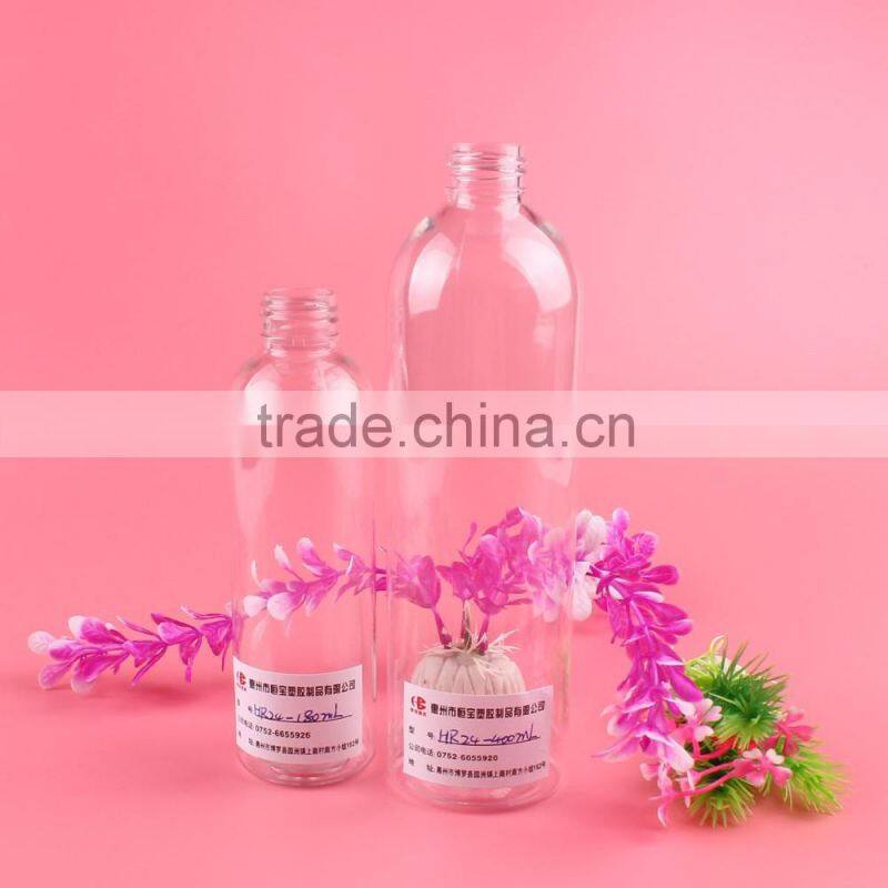400ml Shampoo transparent bottle