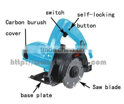Makit type 110mm marble cutter hot selling in india 1400w stone saw