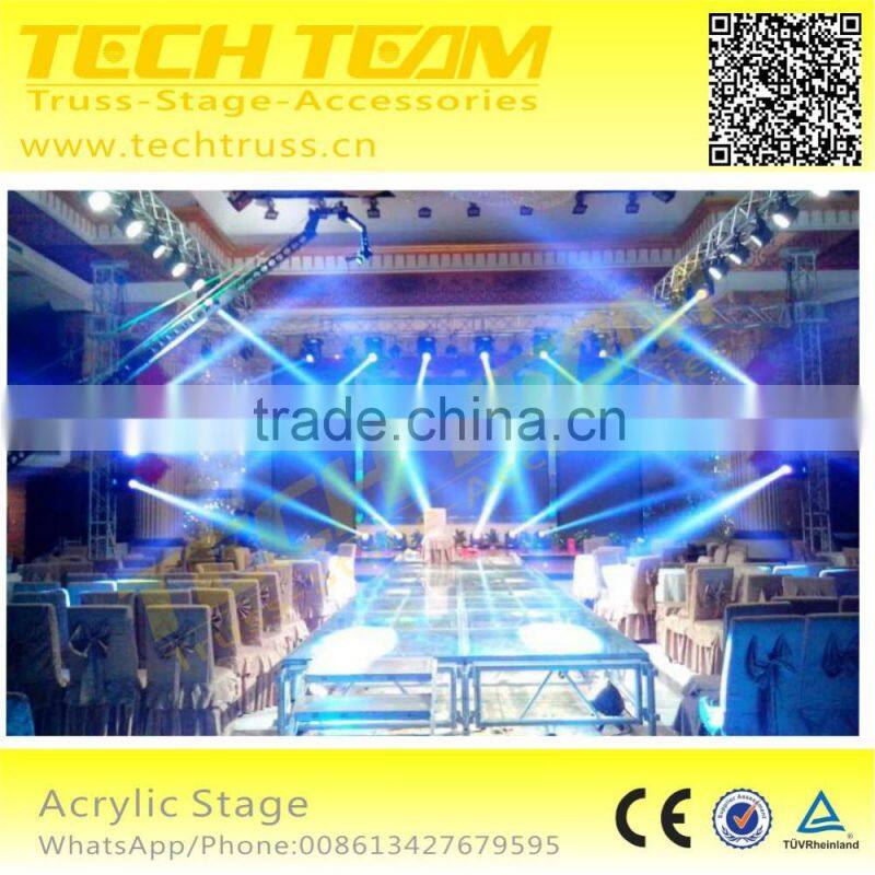 ST30-Stage Adjustable Acrylic Platform Stage