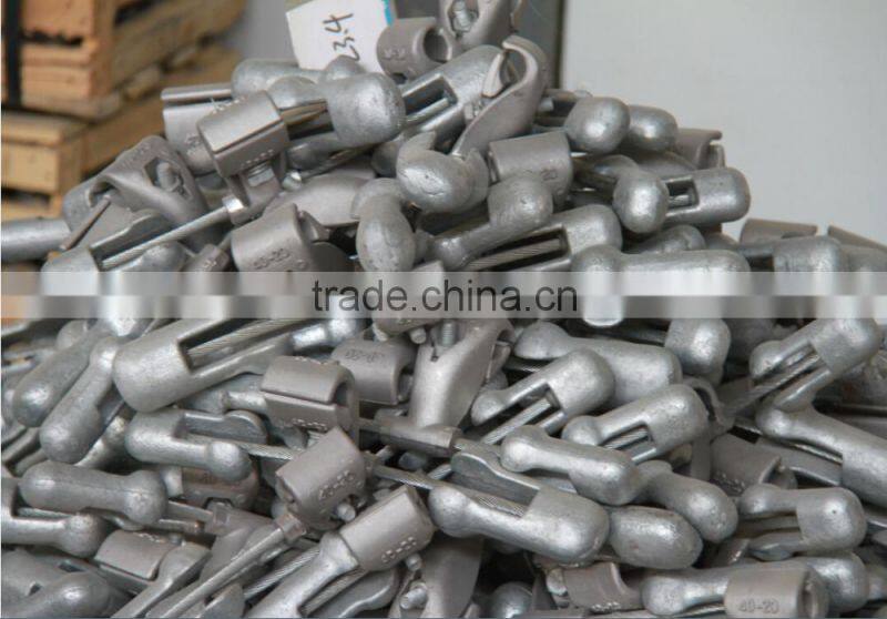 Turning fork type Vibration Damper with armour rod /preformed power accessories