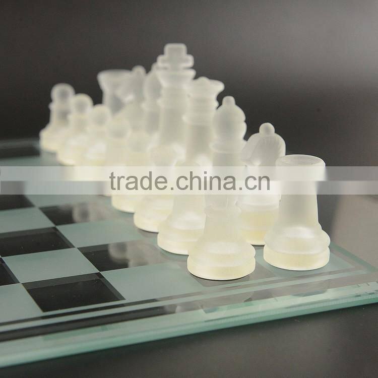Hot sale cheap 3d crystal chess set for game