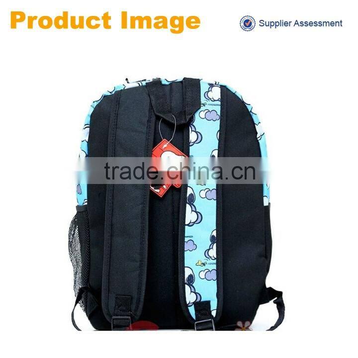 new 2016 sandoo wholesale 17 inch cute cartoon kids student school bag