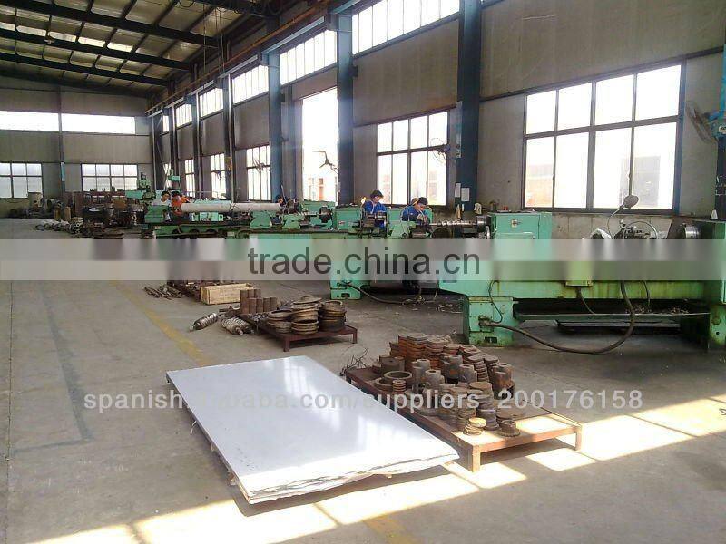 STAINLESS STEEL NINE ROLL ABRASIVE PEELER