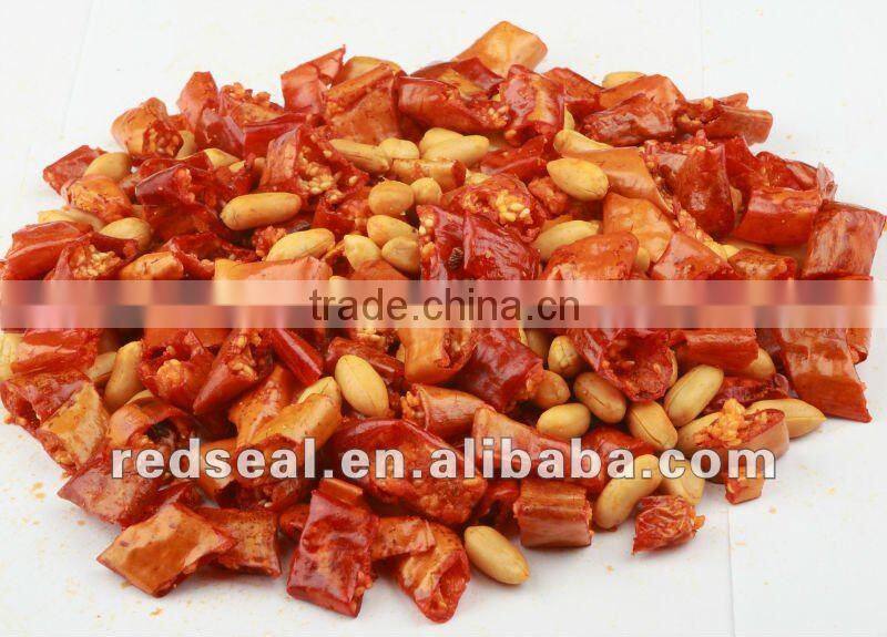 Delicious Fried spicy peanuts