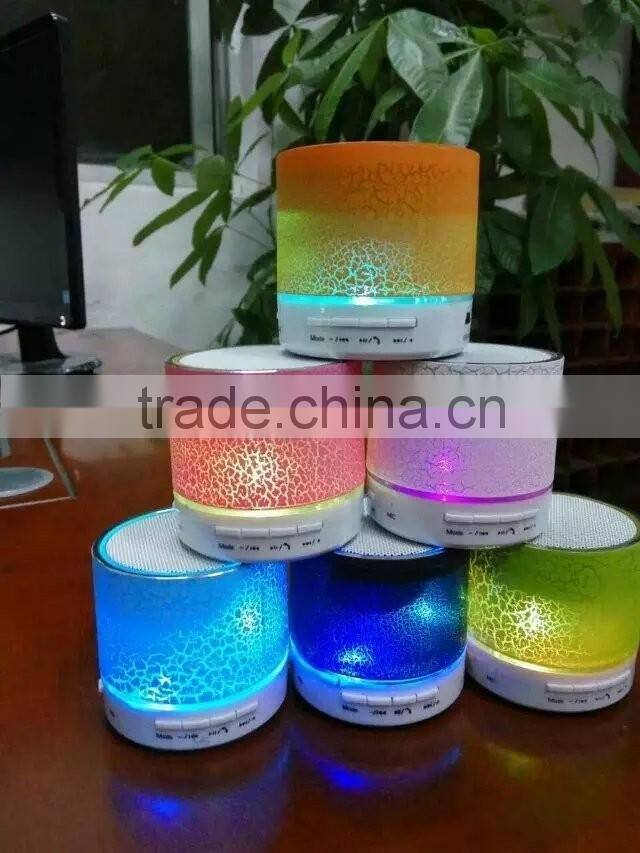 OEM Portable Mini Speaker With Usb Charger ,Bluetooth Speaker With LED Light