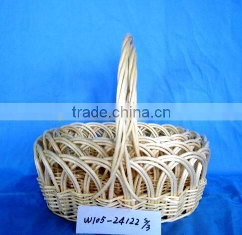 hot sale high quality willow baby basket