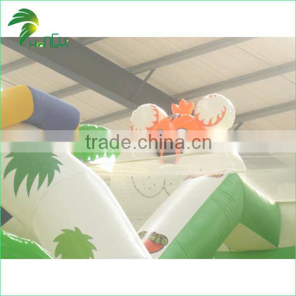 commercial grade inflatable water slide , inflatable cartoon kids slide