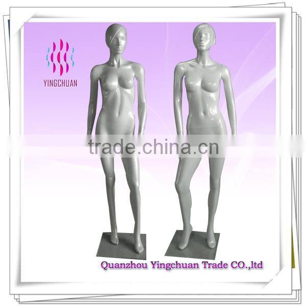 Egg head high end posture display female mannequin