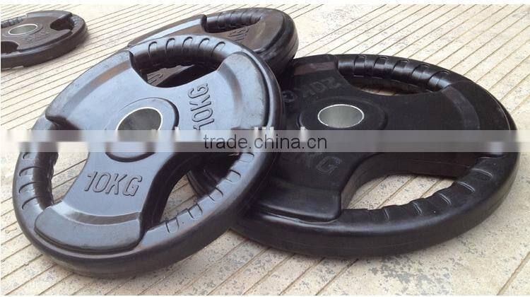 rubber olympic barbell plate factory