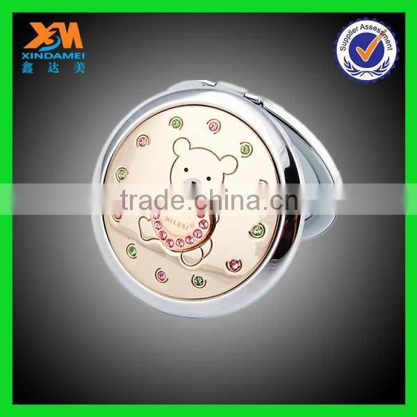 Heart-shaped cosmetic mirror, mirror set auger, single cosmetic mirror