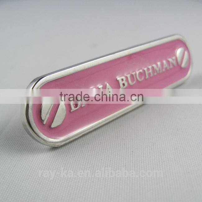 metal label for bags