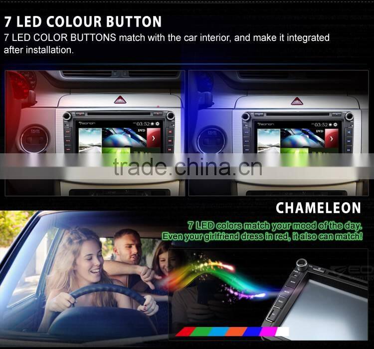 EONON D5153Z 8" Digital Touch Screen Car DVD Player with Built-in GPS For Volkswagen/SKODA/SEAT