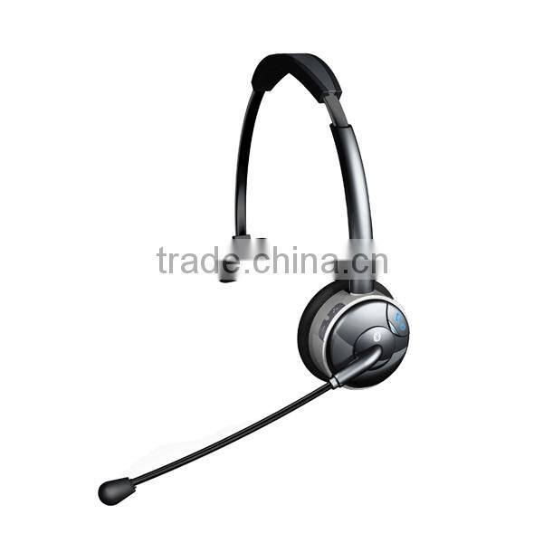 Enhanced Noise reduction overhead bluetooth headphones with mic for truck driver