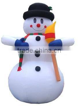 small inflatables Snowman shop decorations for christmas