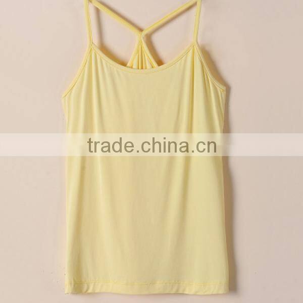Sleeveless shirt for woman (lyt010279)