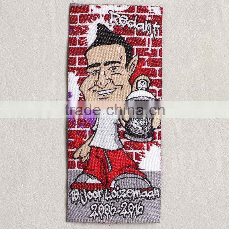 lattice background high end weaving label for majiang mat