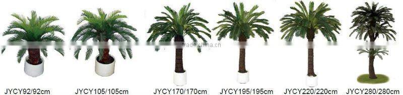 customized evergreen artificial cycas revoluta tree for sale in stock