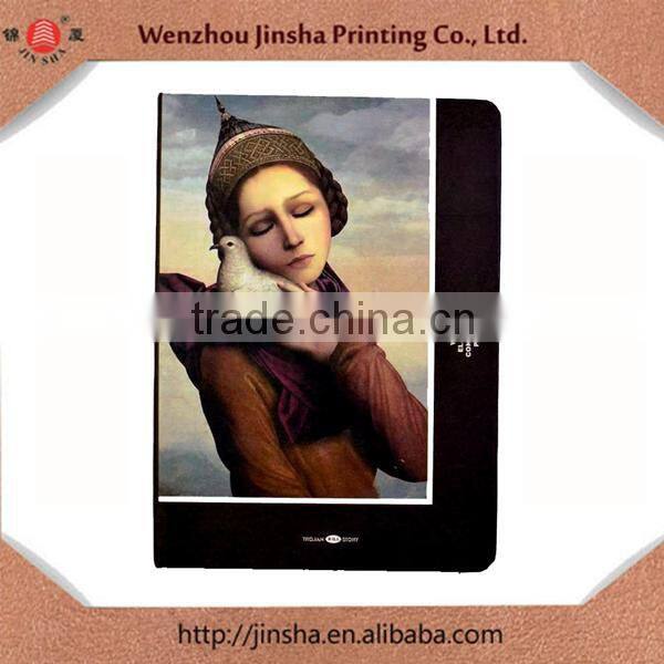 High quality a5 hard cover notebook printing01
