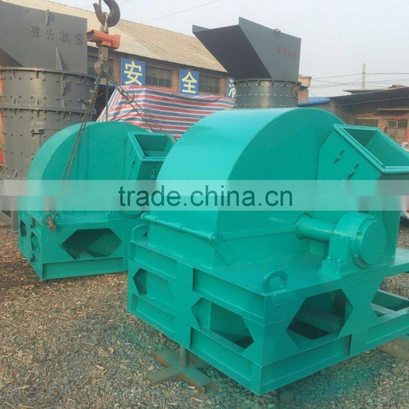 Easy operate wood chip hammer mill crusher with low investment but big capacity