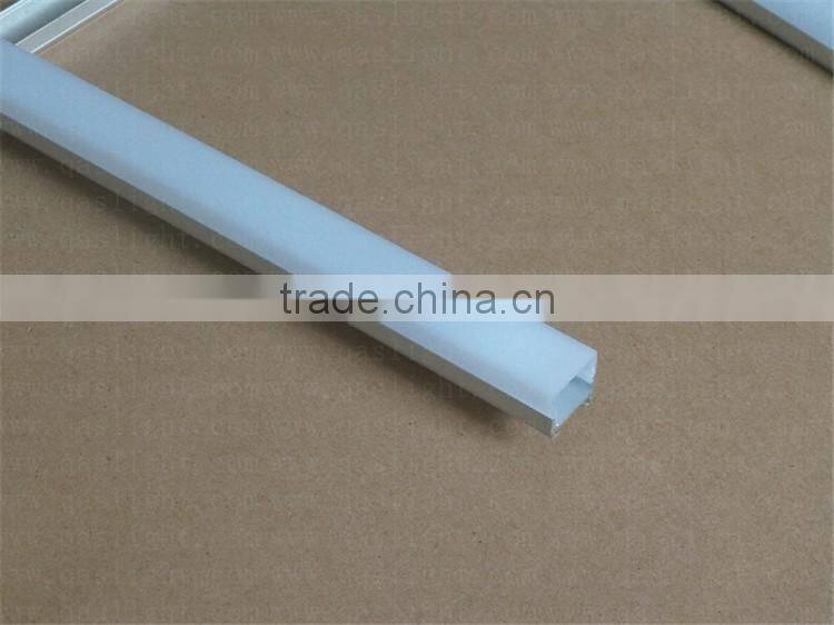 QS-A57 19x19mm LED Aluminium Profile With Flange Used For Pendant light