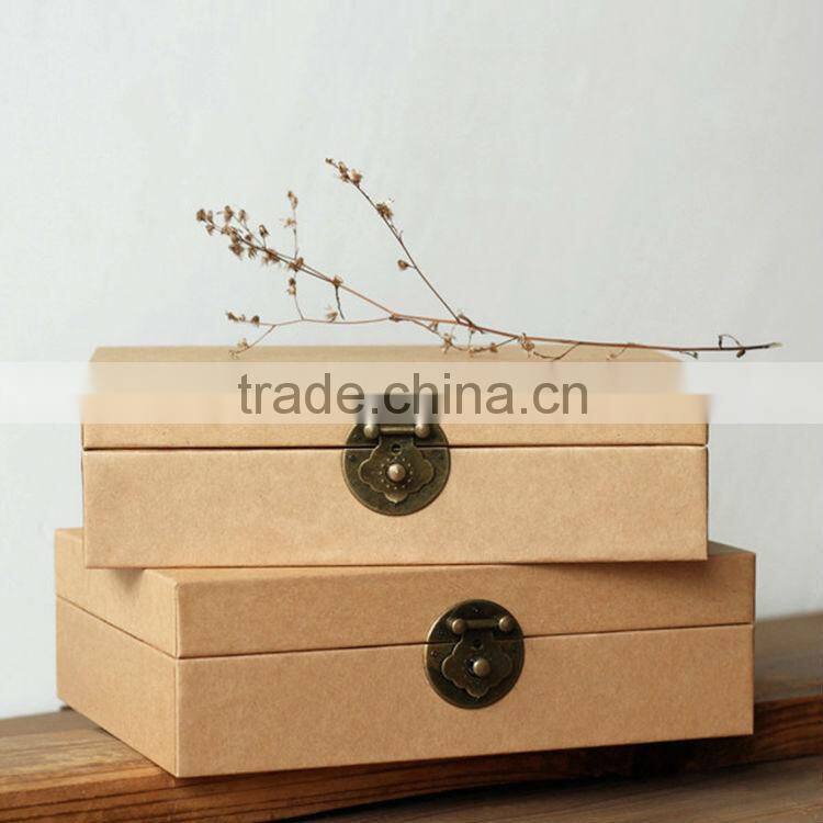 OEM Wholesale Reusable Top quality kraft paper box slide open box