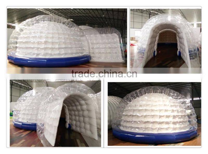 Grand ountdoor rainbow event tent, inflatable tent wedding with high quality