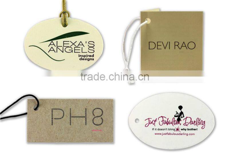 Customized hang tags printing labels printing