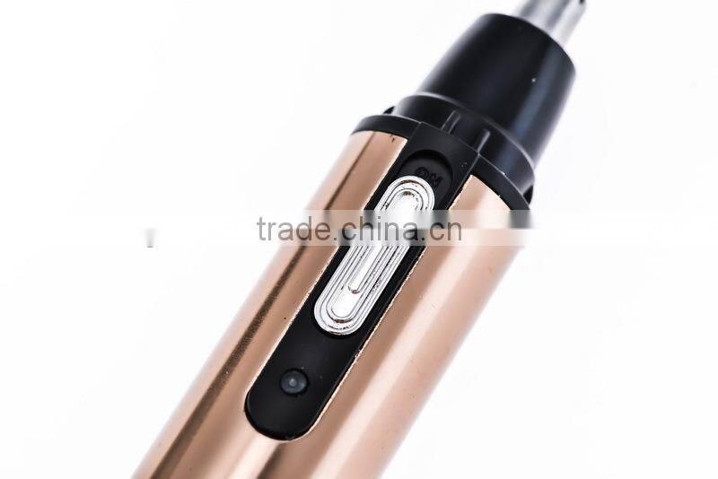 High quality NIKAI manual mini electric nose hair trimmer