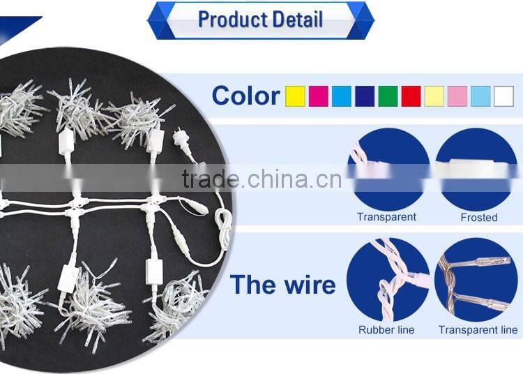 wholesale flexible bright led curtain light white