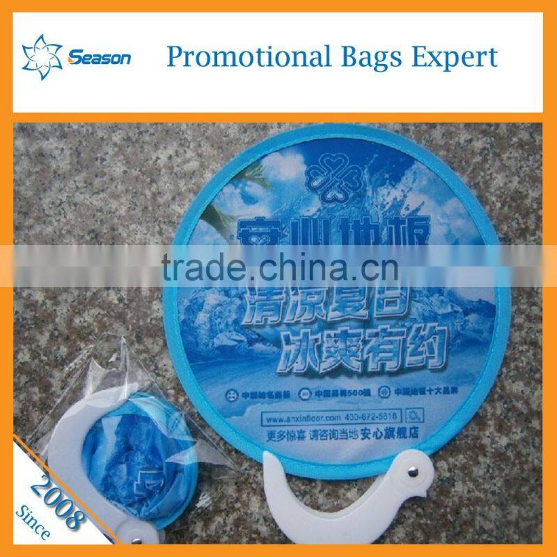 fabric flying frisbee foldable frisbee fan folding fabric frisbee