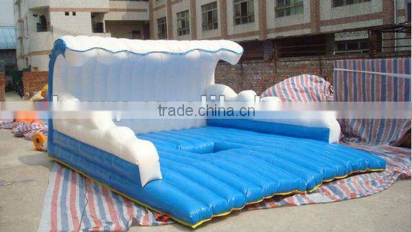 2016 new designed inflatable surfing machine, giant inflatable Mechanical Surfboard
