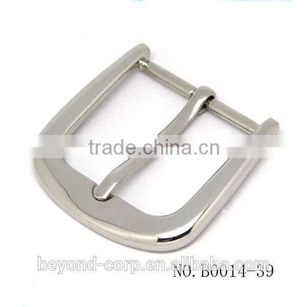 Shiny nickel plated good deburring high quality plating buckle brief designed buckle