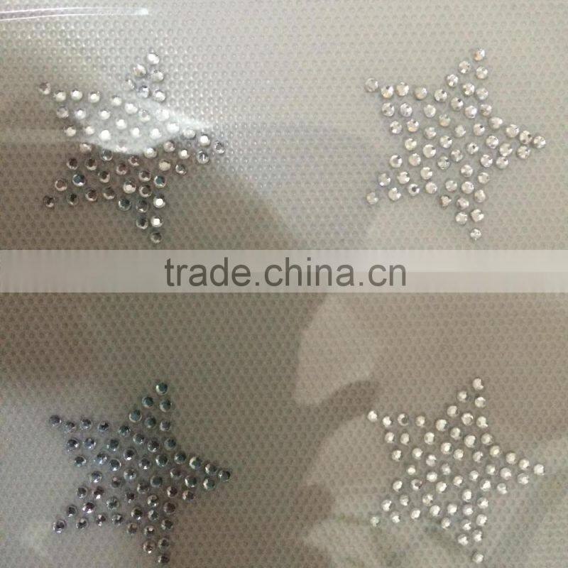 factory direct rhinestone transfer custom t shirt printing bowling rhinestone transfers