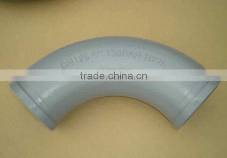 Concrete pump s-valve swing valve