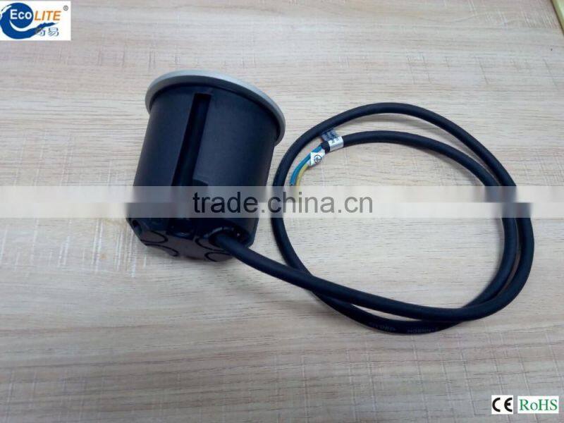 2016 round sand blasted glass surface mounted outdoor led stair wall light