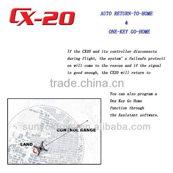 CX20 RC Quadcopter with GPS Altidude Hold System, Quadcopter GPS
