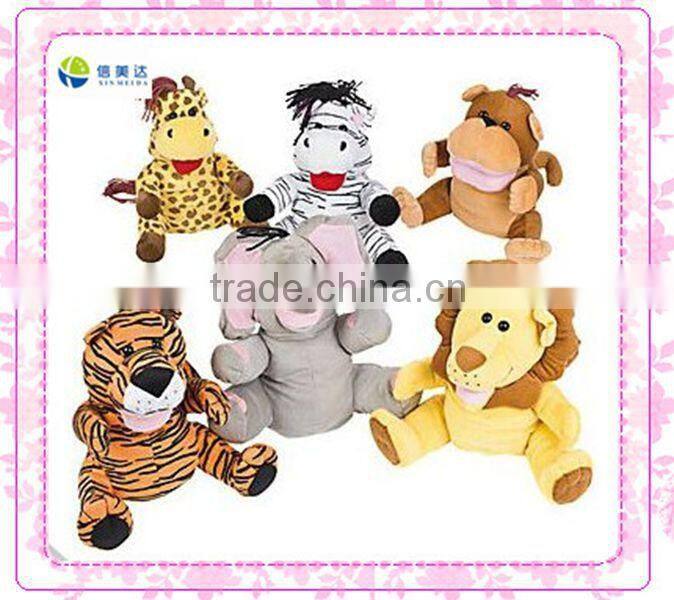 Premium plush Animal Puppets meet EN71 ASTM standard